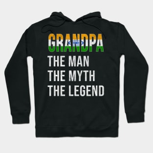 Grand Father Indian Grandpa The Man The Myth The Legend - Gift for Indian Dad With Roots From  India Hoodie